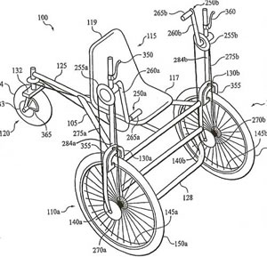 three wheel handicapped bicycle